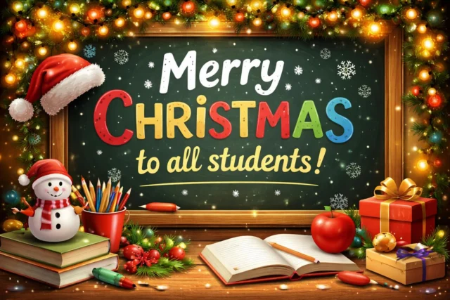 🎄✨ Frohe Weihnachten! Danke für ein Jahr voller Engagement, Zusammenarbeit und gemeinsamer Erfolge. Wir sind stolz auf alles, was wir dieses Jahr gemeinsam erreicht haben. ❤️🎓 Genießt die Feiertage! 🎄✨ Merry Christmas! Thank you for a year full of commitment, collaboration, and shared achievements. We’re proud of everything we accomplished together. ❤️🎓 Wishing you a peaceful holiday season!