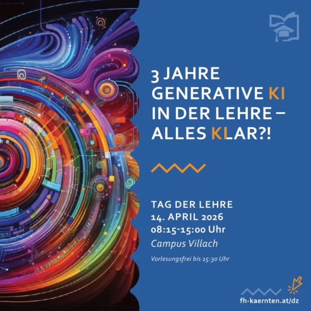 Einladung zum Tag der Lehre 14. April 2026 08:15-15:00 Uhr ‐-------------------------------------------------------- Invitation to Teaching Day, 14 April 2026, 8.15 am–3.00 p.m. Registration here: https://forms.office.com/e/WRmYcrqmkt
